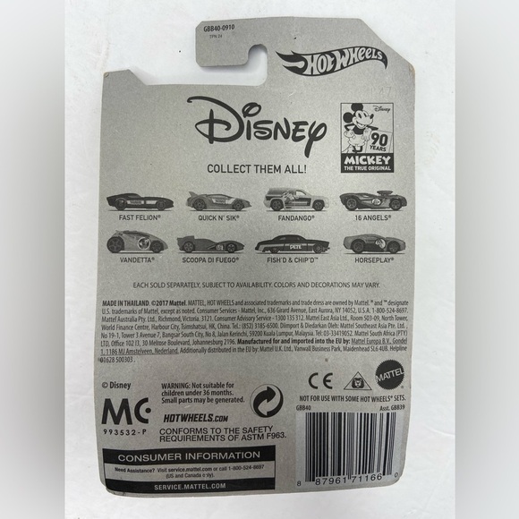 Mattel Hot Wheels 2019 Minnie Mouse Quick N’ Sik
90th Anniversary Edition NEW - Picture 2 of 6